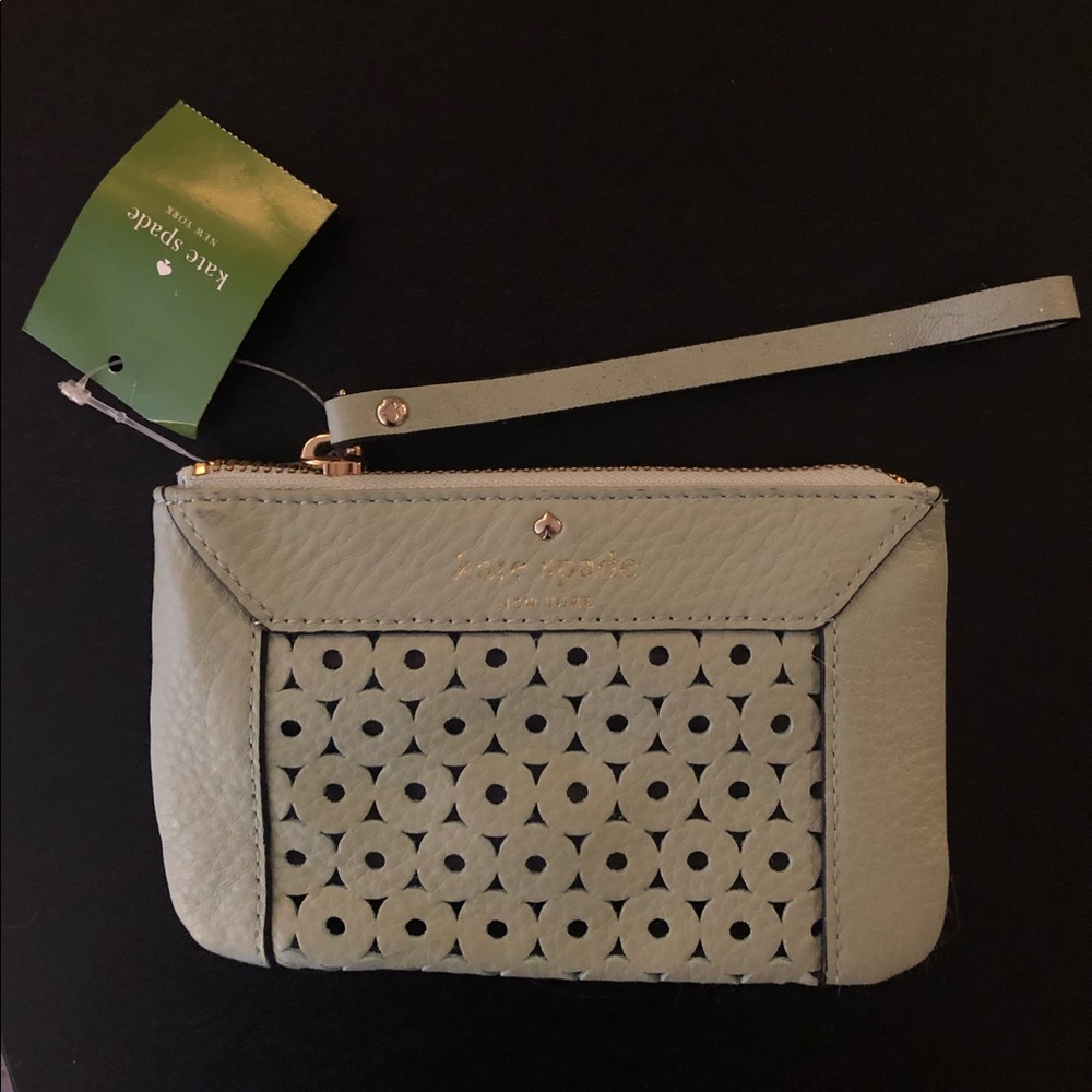 Kate Spade Turquoise Wristlet Wallet